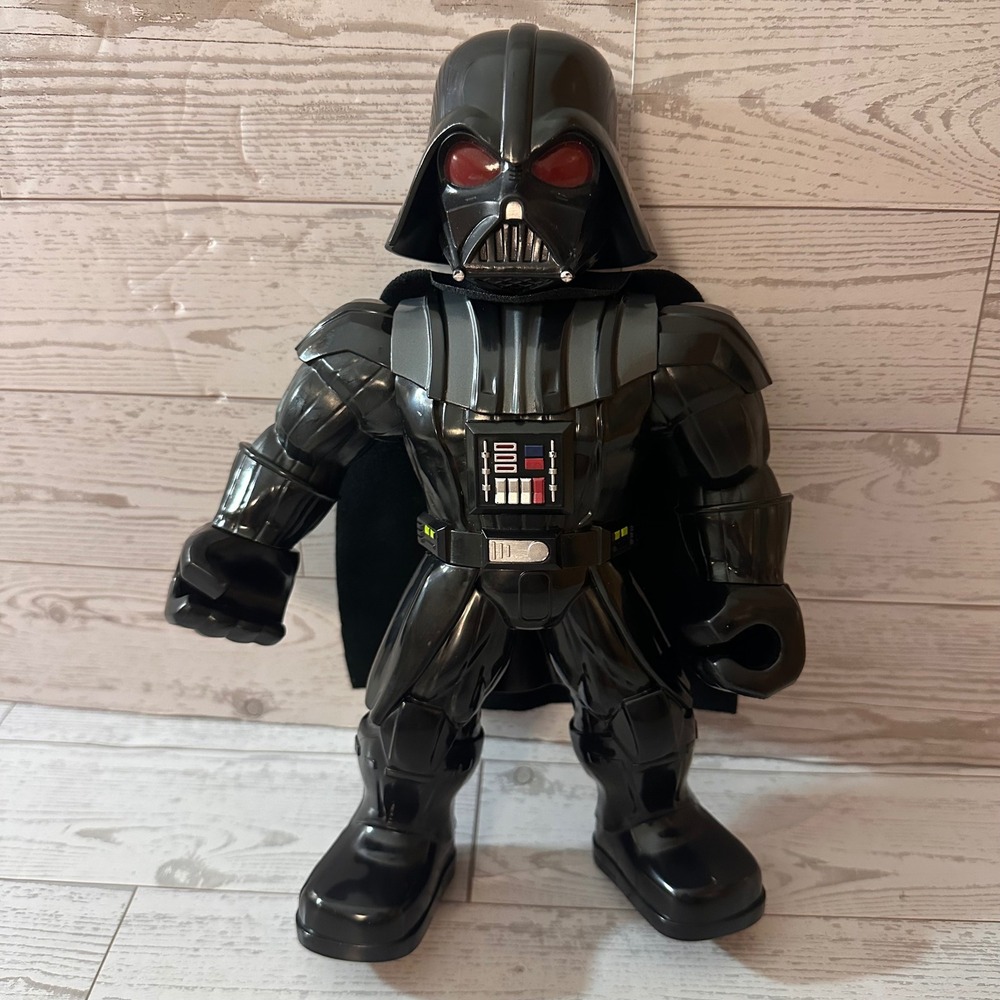 Star Wars Darth Vader 10 Inch Action Figure Black Stylized Toy with Fabric Cape